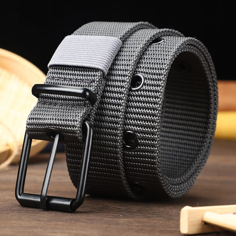Men Belts Army Military Canvas Nylon Webbing Tactical Belt Fashion Casual Designer UniBelts High Quality Sports Strap Jeans